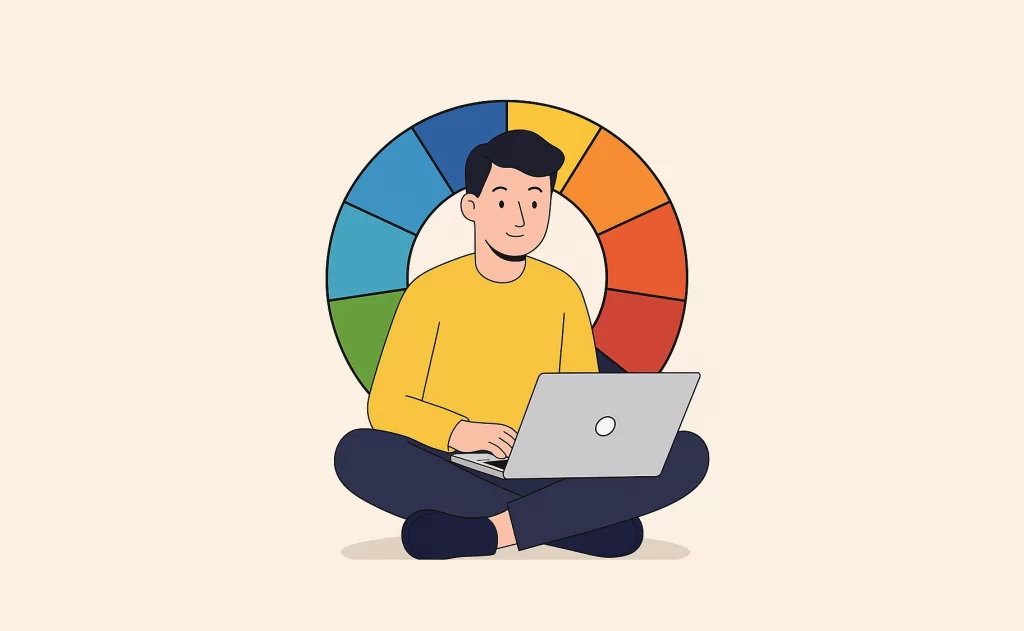 La psicología del color en el diseño web.